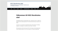 Desktop Screenshot of hsostockholm.se